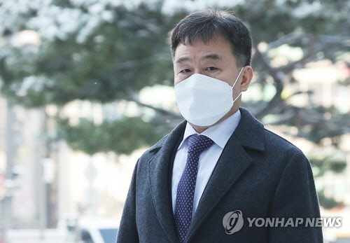 공판 출석하는 김만배[연합뉴스 자료사진]